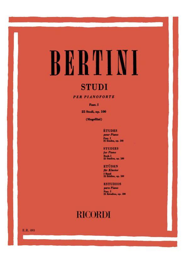 25 Studi Per Il 1° Grado Op. 100